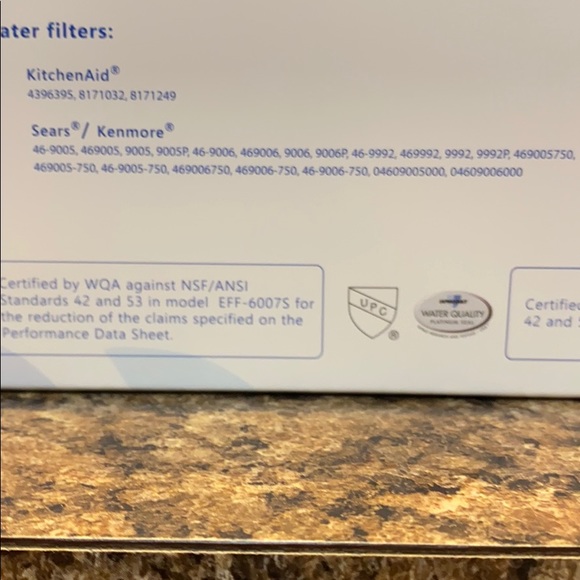 New in box FILTERLOGIC Water Filter.                              ONLY ONE LEFT! - Picture 5 of 10